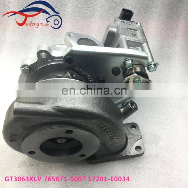 GT2563KLV GT3063KLV Turbo 765871-0007 17201-E0034A Turbocharger for Hino Dutro Truck N04C 4.0L Engine