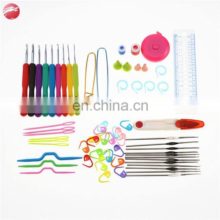 Factory Supplier China Wholesale Set De Agujas De Crochet Toy Knit Kit Crochet Needles For Knitting Sets Diy Knitted Tool Kit