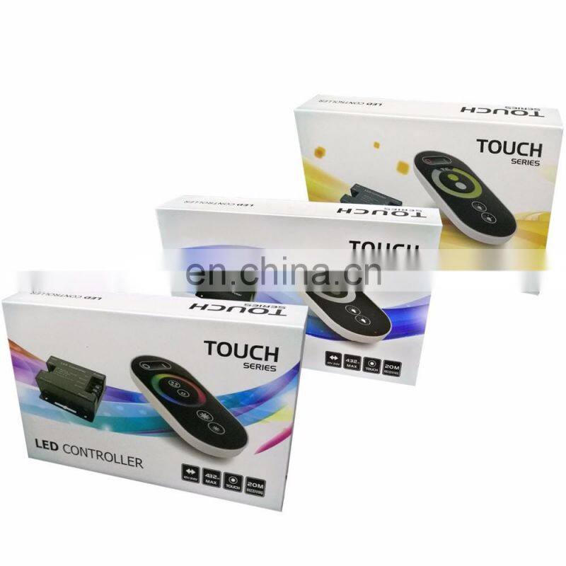 Shenzhen factory dc12v 24v RGB touchable led controller