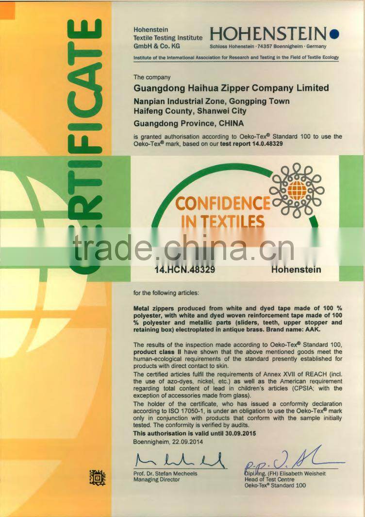 Polyester Tape invisible nylon zipper 3#