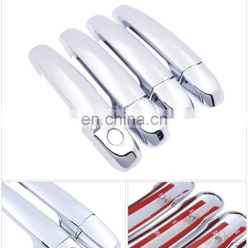 for Suzuki Maruti SX4 2006 2007 2008 2009 2010 2011 2012 2013 Chrome Door Handle Cover Exterior Trim Car Stickers Accessories