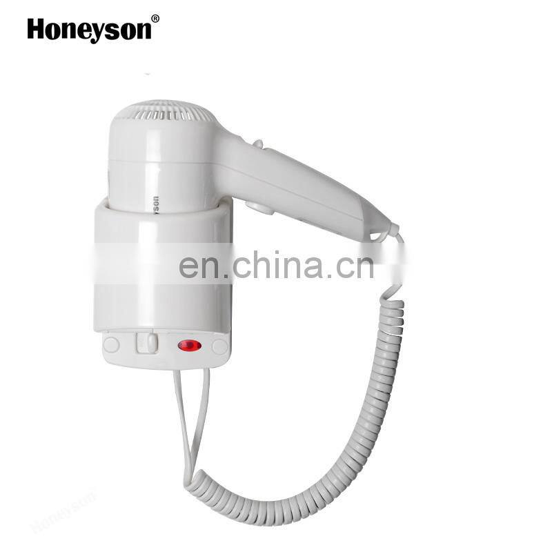 1200W hotel bathroom hair dryer with holder