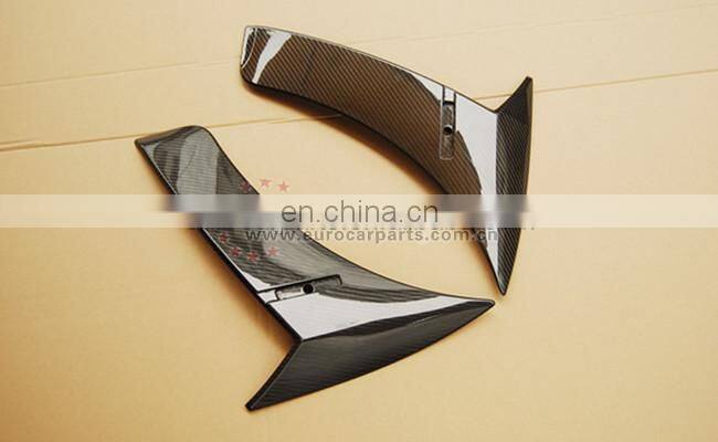 W222 diffuser fit for S-class W222 2014-2016y S63/S65 to B-style plastic S63 diffuser with exhaust tips