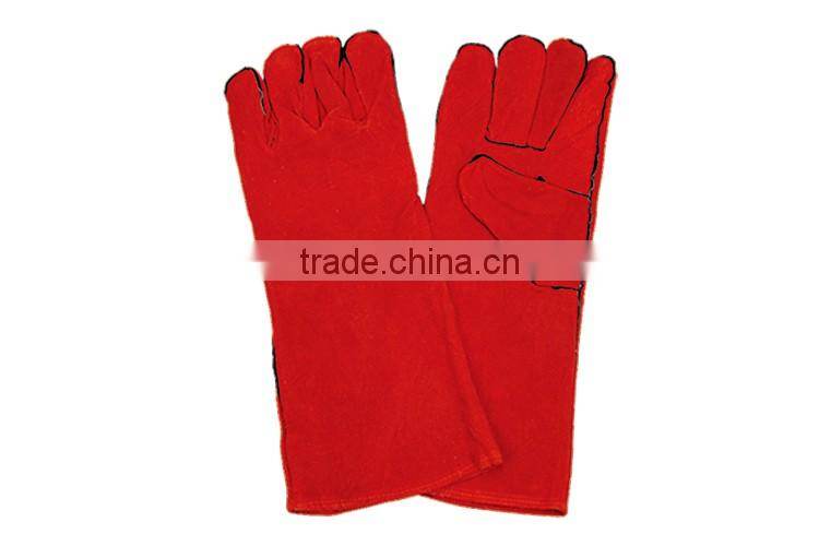 Popular Design Welding Leather Gloves, leather welding gloves, glove with long sleeve LG033