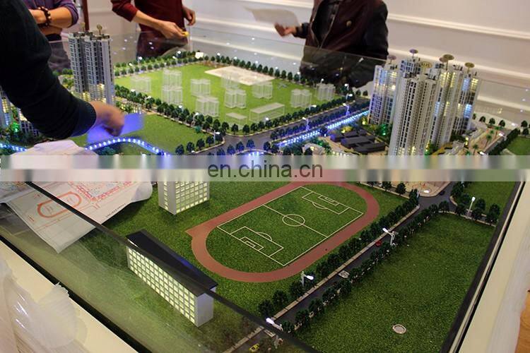 Guangzhou model making, luxury residential house modeling in architecture