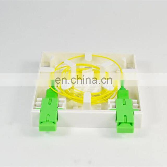 FTTH-006 2port fiber optic wall mount mini ftth termination box