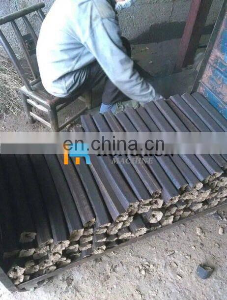 Low wood sawdust briquette charcoal making machine with good price