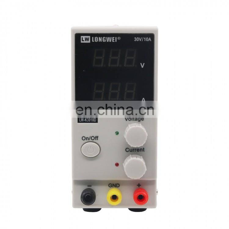 30V 10A Adjustable DC Power Supply LED Display for Laptop Repair LW-K3010D