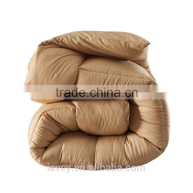 Hotel cheapest polycotton microfiber quilt set white , pink , colorful home , hotel quilt cover set comforter set