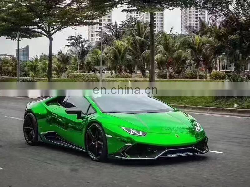 Runde Carbon Fiber Material For Lamborghini Huracan LP610 Mansory Style Body Kit Front Lip Rear Lip Side Skirts Spoiler