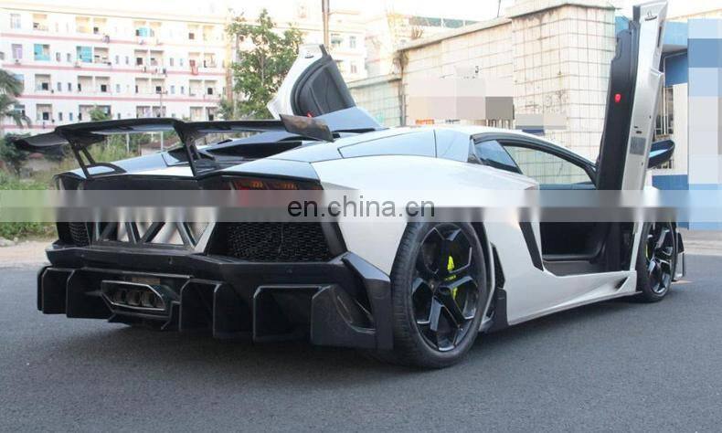 Runde Car Modification Brilliant Quality Carbon Fiber Material Body Kit For Lamborghini Aventador LP700 Rear Bumper