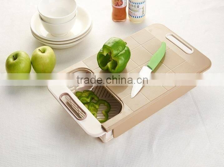 KH Amazon Hot Seller Lovely Cutting Board With Drawer