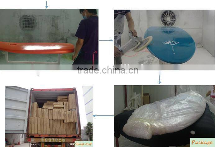 14' SUP Race Paddle Boards AKU Shaping Epoxy Boards Red Rail Bamboo Race Paddle