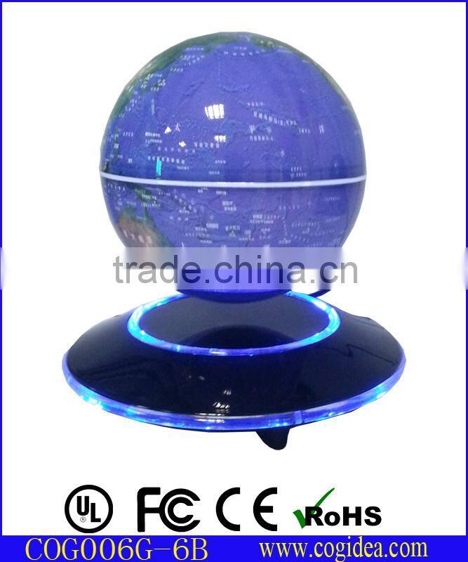 Novelty Chrismas gift , chirismas office desk decoration floating world globe