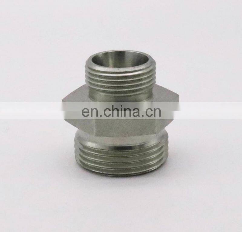 Haihuan Hydraulic Hose Straight Adapter Fittings Thread Type Copper Brass Material Fitting