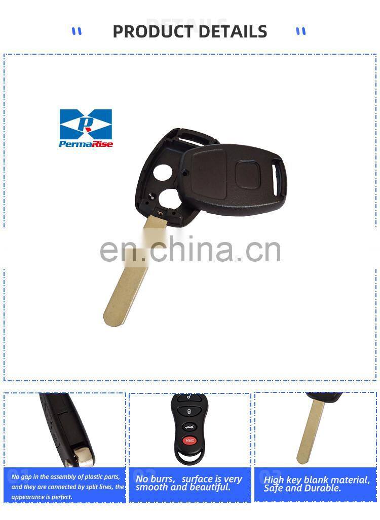 Hot Style Factory Custom smart key Cute Car blank Keys Duplicate Car Keys Blank For Honda