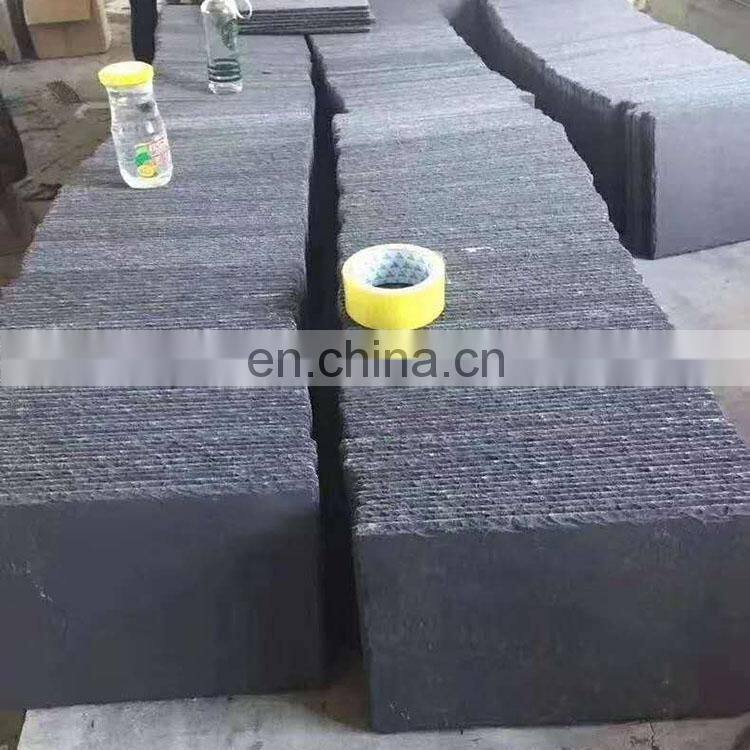 natural wall cladding decoration black slate culture stone