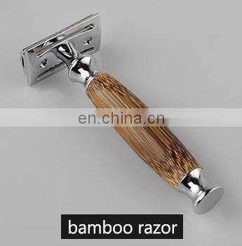 best barber shop de china mens chrome shaving foshan kinghood safety shaving reusable metal double edge razor