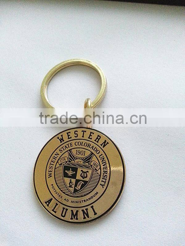 key chain/die struck metal key chain