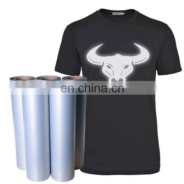 Hot Sale Reflective HTV Films Silver Reflective Heat Transfer Vinyl Rolls for Clothing