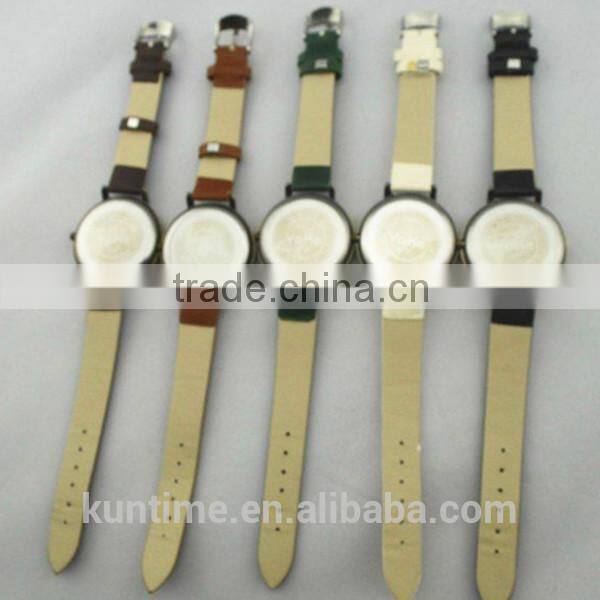 Women's and Girl's Cute Cat Style Leather Analog Quartz Wrist Watch