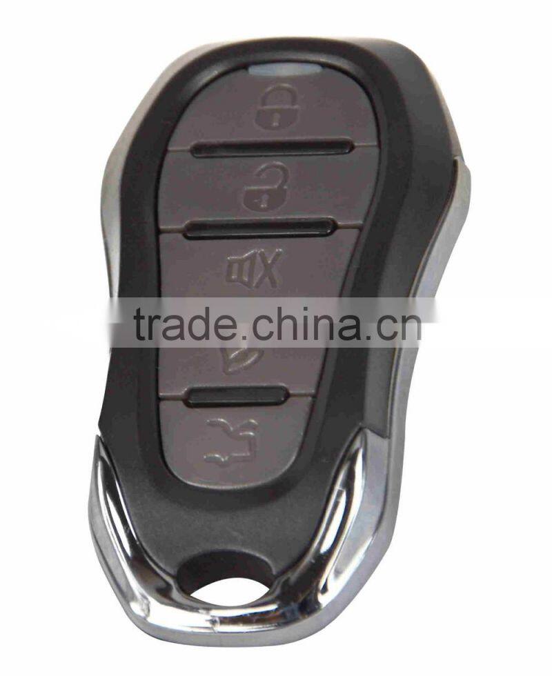 New Type DC 12V four buttons auto learning 315/433mhz remote control for car alarm
