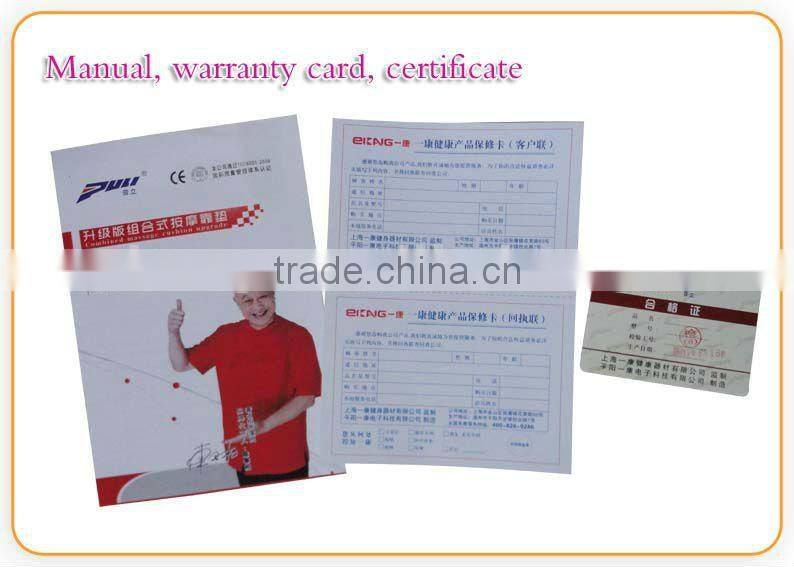 Massage knocking and Kneading back cushion