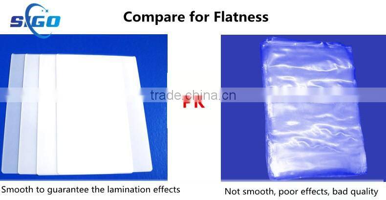 125mic high glossy laminating pouch film manufacturer