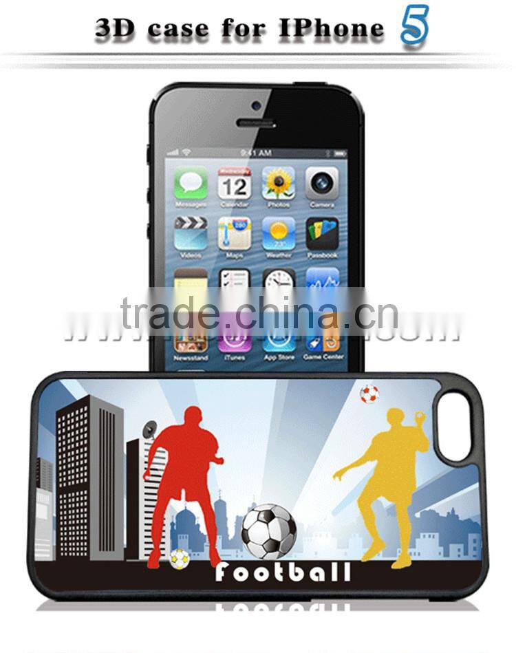 Summer Spain Style Football 3D Case For iPhone5