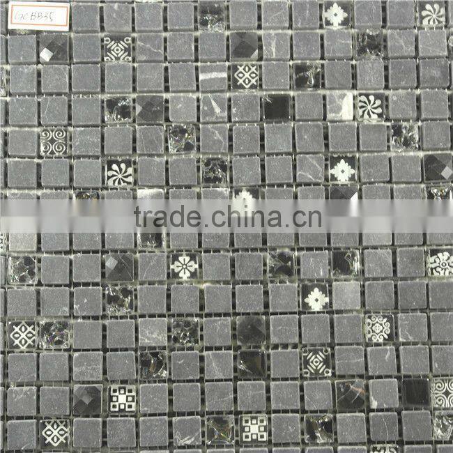 stone mix glass mosaic