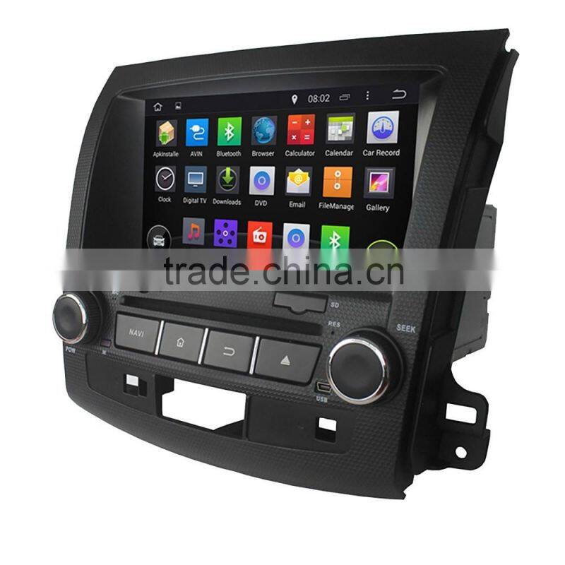 Automotive multimedia dvd player with navigation system for Mitsubishi Outlander 2006-2012