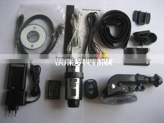 Laser light HD Helmet Camera for Outdoor Sports with Remote Control