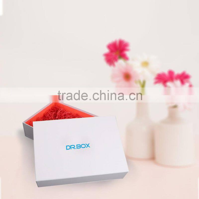 Good selling paper box organic cosmetic packaging by custom made