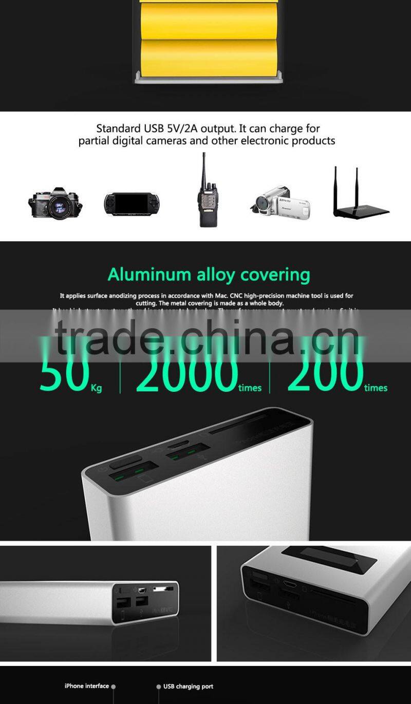 multifunction i flash drive with 2-usb port power charge