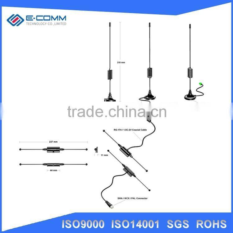 Router 3G External Antenna 850-2170MHz Magnetic Antenna with TS9/CRC9/SMA