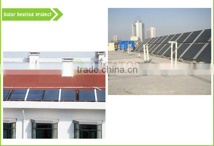 non pressure 50 evacuated tubes manifold solar water collector