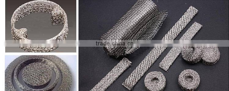 Alibaba Cheap Gas And Liquid Copper Knitted Wire Mesh