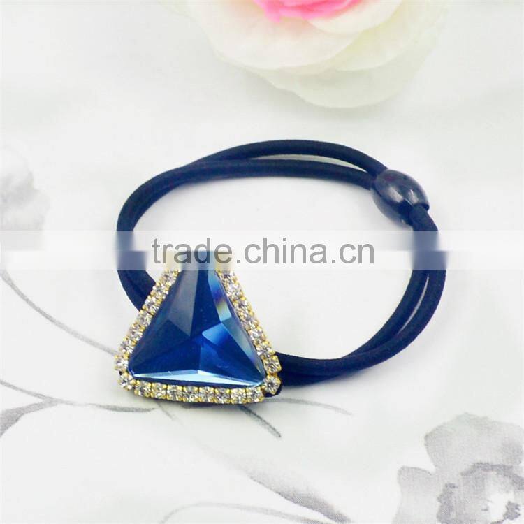 Round Rhinestone Hair Accessories Hair Ring Hair Rope
