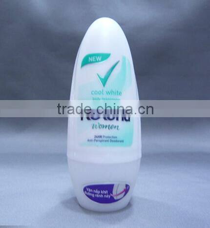 50ml plastic roll on bottle