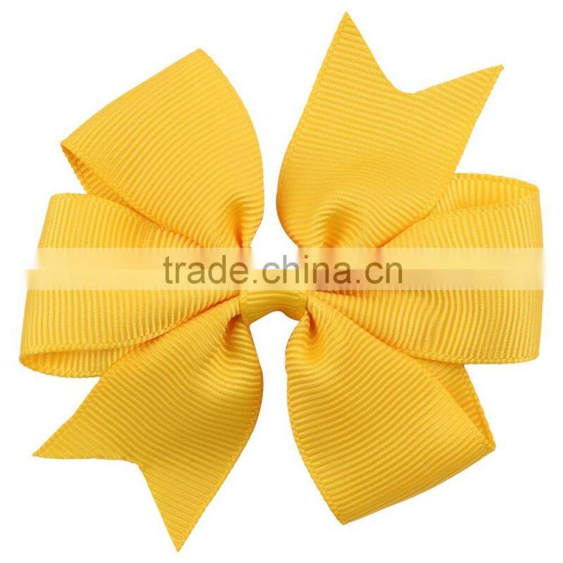Hot-sales Baby 3 inch pinwheel bow hair Bow small Ribbon Bow Headbands 32 colors many colors girl Hair Bows cb-3633