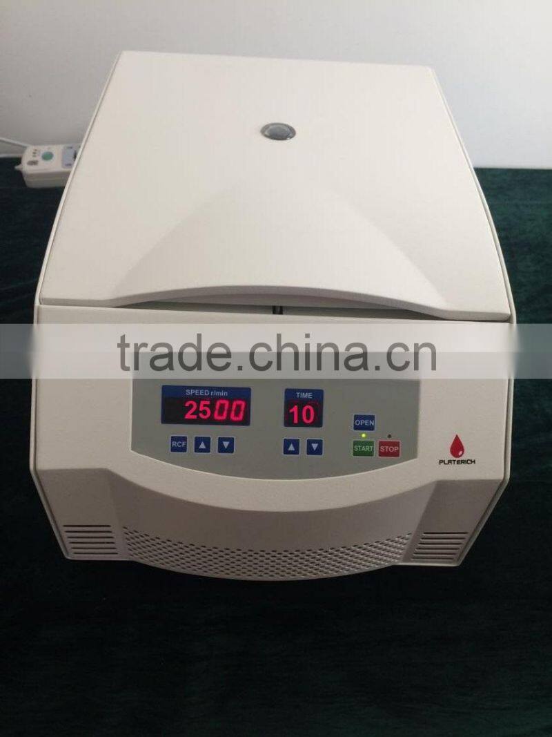 Vacuum sterile and pyrogen free platelet rich fibrin PRF tube