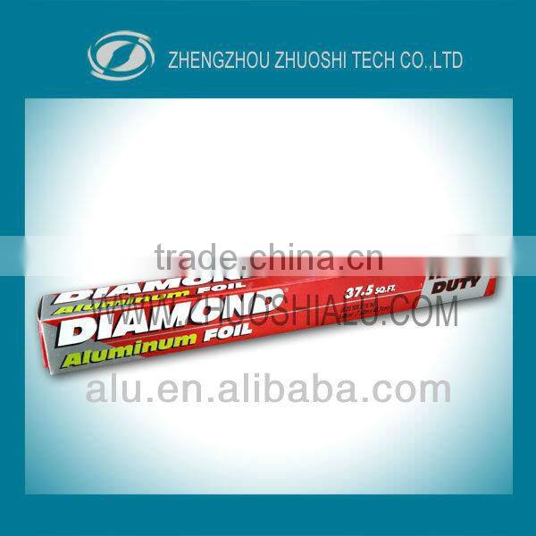 High-quality disposable household diamond aluminium foil roll for wrapping and packing