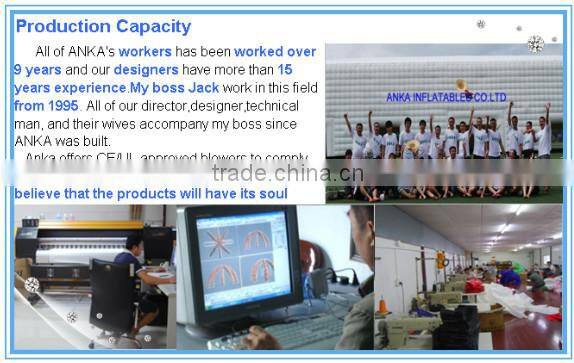 Custom made giant inflatable party dome tent for sales