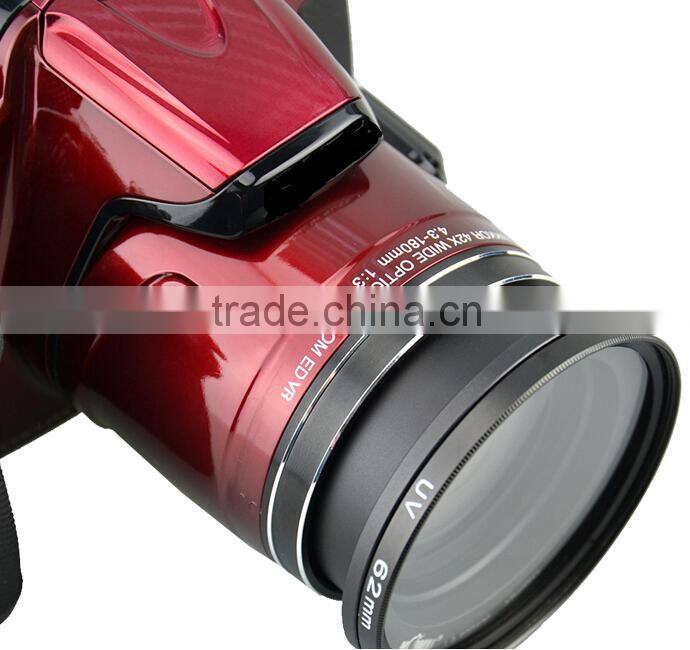 62mm Lens Cap JJC KWF-P520 Lens Mount Adapter UV Filter 4-in-1 KIT For Nikon