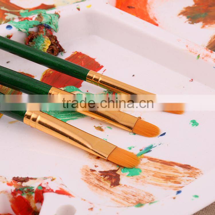Hot Selling 2015 New Wholesale Artist Paint Brush 3Pcs For Students