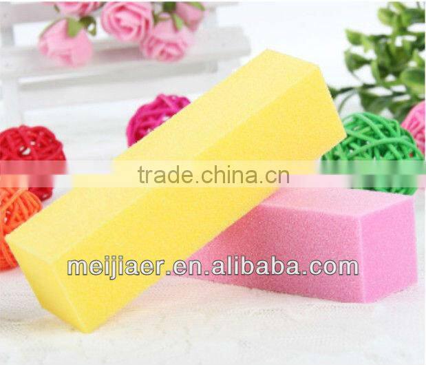 Fluorescence Color Neon Nail Sanding Block Mini Nail Sanding Block