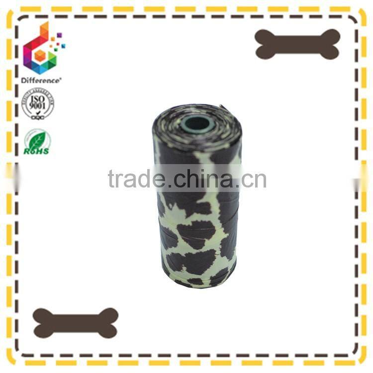 Printing poop bags pet waste bag
