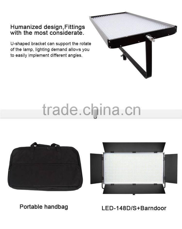 for TV studio using LED panel light