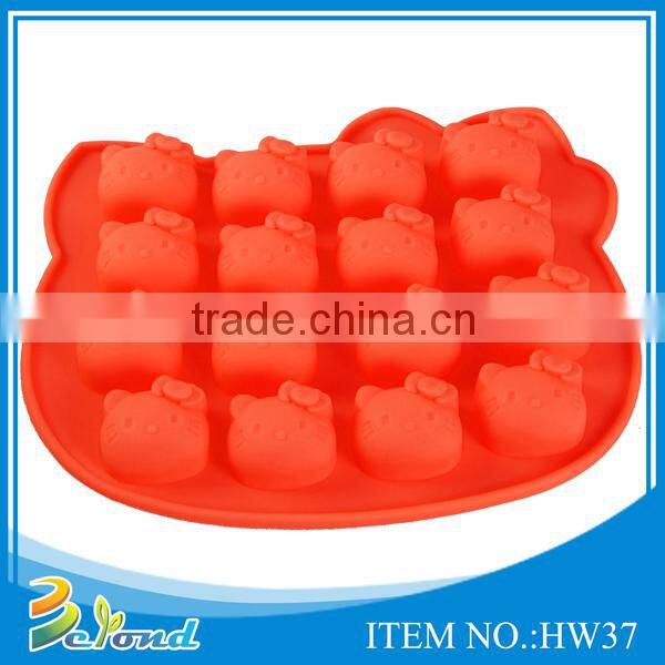 Food grade high quality silicone animal ice cube tray
