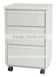 Wooden clinic bedside chests
